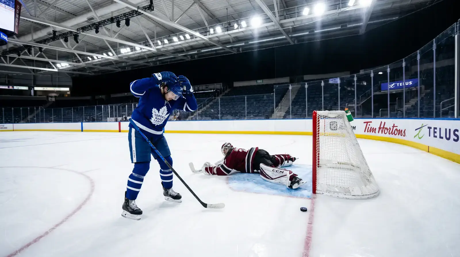 A near-miss accumulator where one ice hockey leg lets the whole bet down