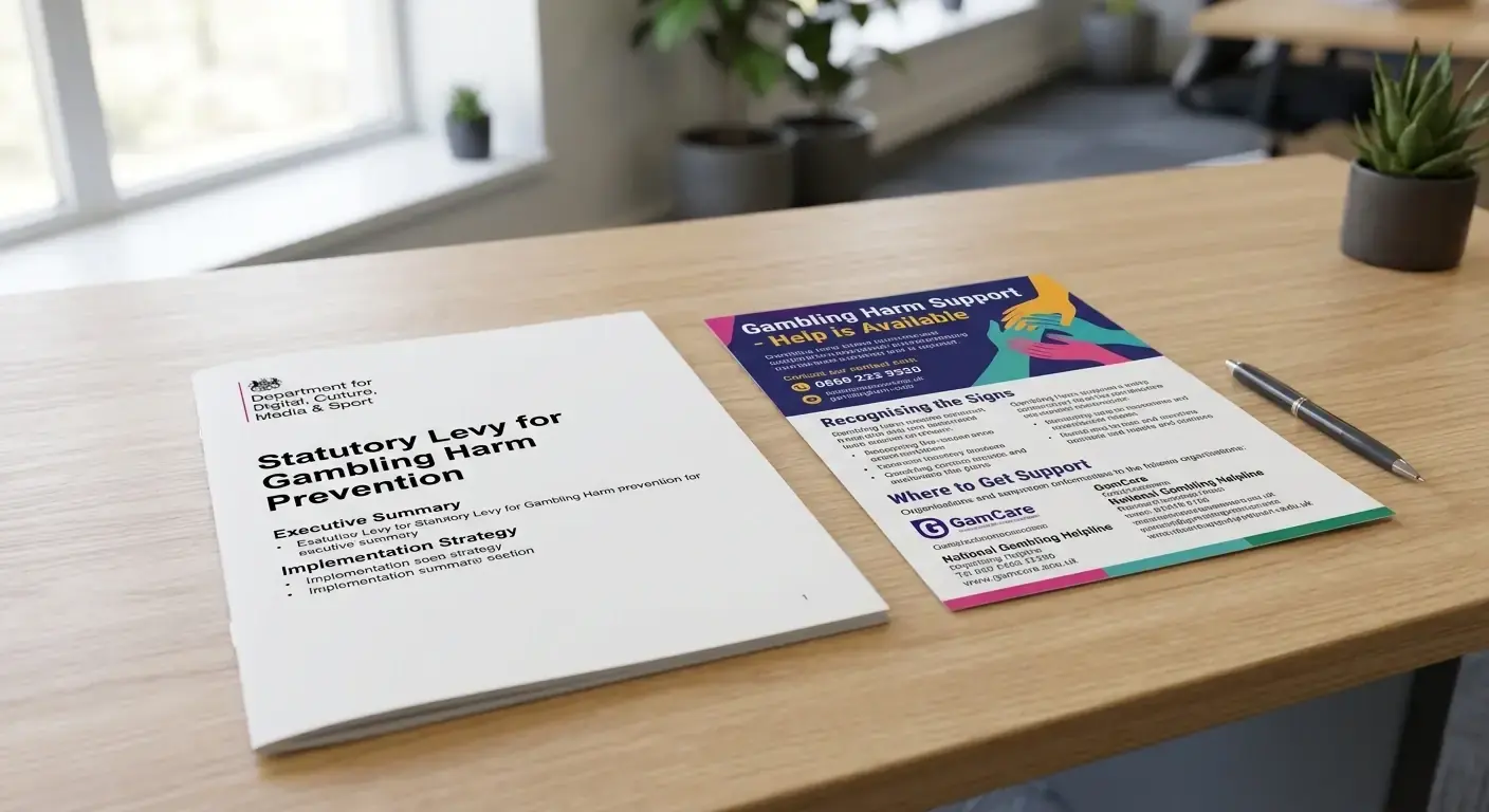 Funding from the statutory levy directed toward gambling harm prevention and treatment