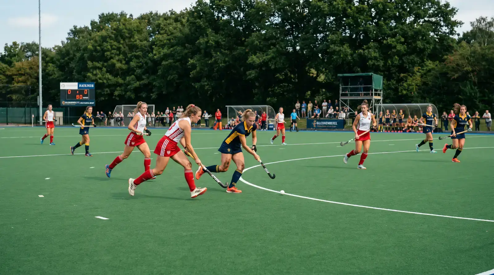 In UK usage the word hockey points first to field hockey on grass