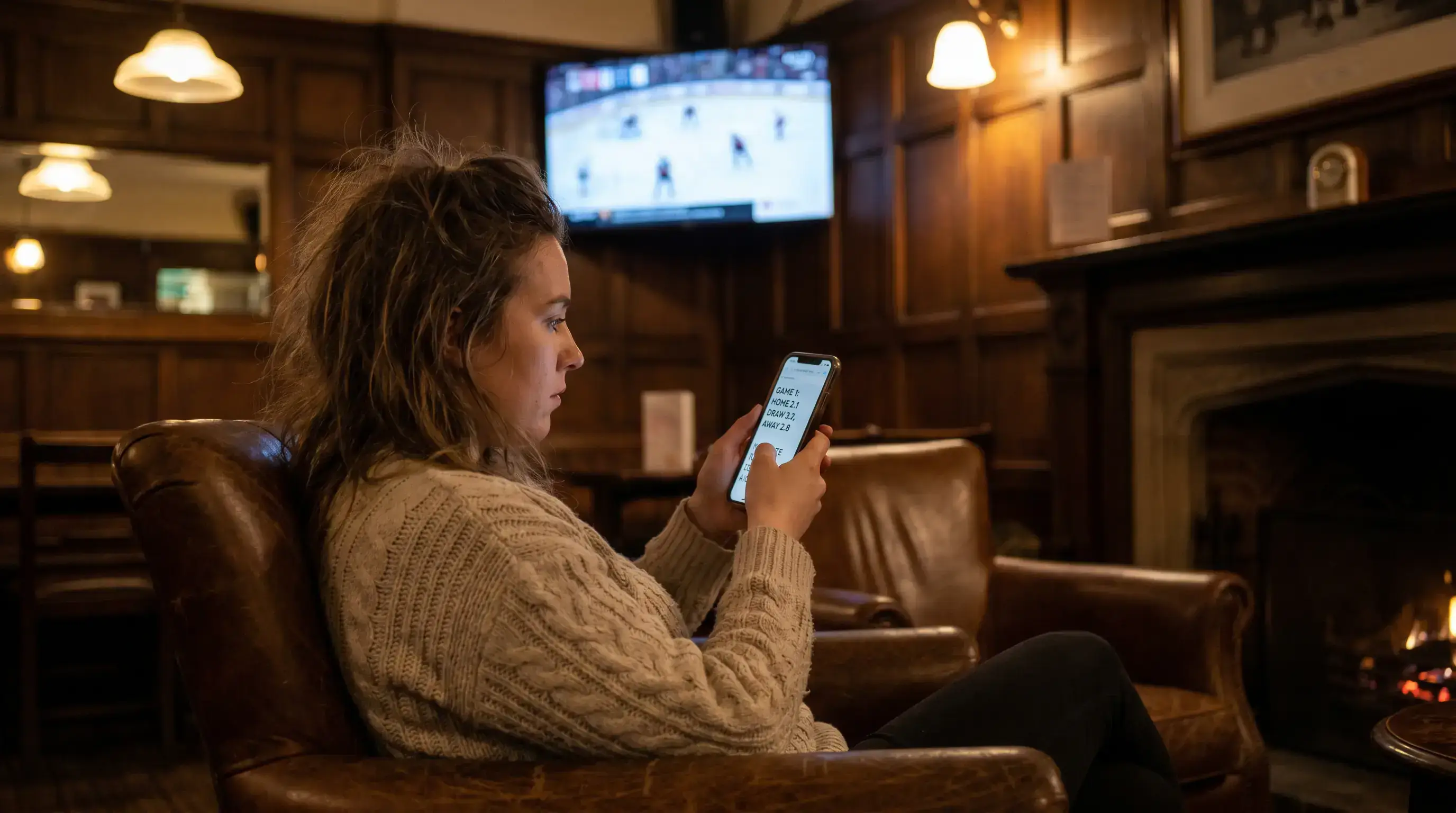 A UK punter comparing fractional and decimal ice hockey odds before placing a bet