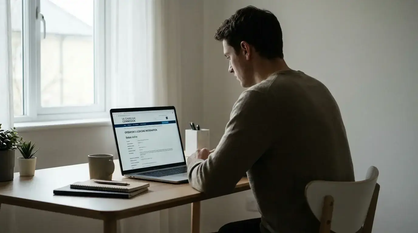 Checking a bookmaker's UK Gambling Commission licence before placing an EIHL bet